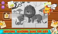 Animal Jigsaw Puzzles - For Kids Learning Screen Shot 0