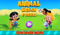 Animal Jigsaw Puzzles - For Kids Learning Screen Shot 3