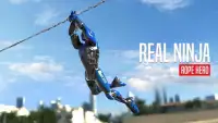 Real Flying Spider Ninja Rope Hero Vice Town Crime Screen Shot 9