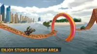 Mega Ramp Bike Stunts - Quad Bike Racing Simulator Screen Shot 3
