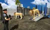 Wild Animal Police truck transport sim 2018 Screen Shot 8