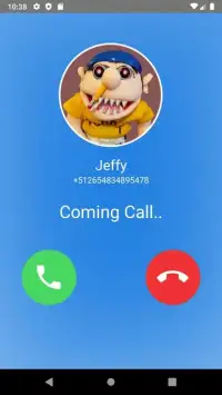 Jeffy video call prank Screen Shot 2
