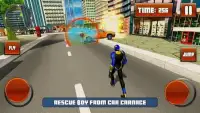 Real Flying Superhero Rescue Mission 2018 Screen Shot 3