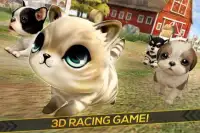 Puppies! Kitties and Dogs Race Screen Shot 8