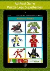 Puzzle Games of Lego Super Heroes Screen Shot 1