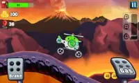 Robot Car Hill Racing - poli games free for kids Screen Shot 7