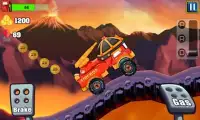 Robot Car Hill Racing - poli games free for kids Screen Shot 1