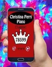 Christina Perri - Piano Tiles Tap Screen Shot 0