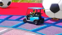 Superheroes Golf Car Offside Stunts Screen Shot 1