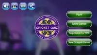 Cricket Quiz In KBC 2018 Style Screen Shot 3