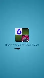 Disney's Zombie Tiles Piano Screen Shot 0