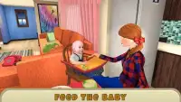 Real Family Babysitter Helping Mom Simulator 3D Screen Shot 1