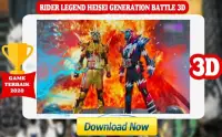 Rider Legend Build Vs Ex Aid Generation Battle 3D Screen Shot 4