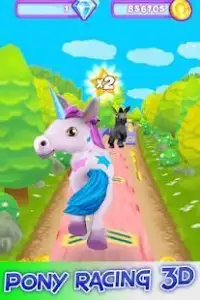 Pony Racing 3D Screen Shot 0