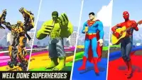 Superhero Modern Bus Coach Driver Simulator 2018 Screen Shot 4