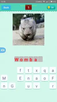 Australian Animal Quiz Screen Shot 1