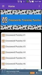 Crosswords Training Puzzles Screen Shot 3