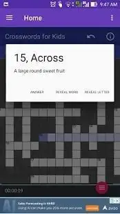 Crosswords Training Puzzles Screen Shot 1