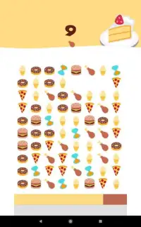 Food Emoji - Free Match 3 Game Screen Shot 2