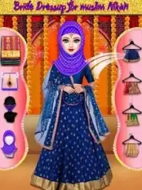 Arabian Lady Hijab Girl Wedding and Fashion Salon Screen Shot 5