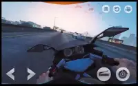 Racing Moto : Speed City Highway Bike Racing 3D Screen Shot 4