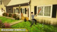 Virtual Neighbor: Bully Boy Family Game Screen Shot 6