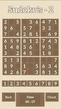 Sudoku's Screen Shot 0