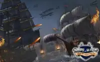 Ships of Battle Pirates Age - Missile Attack War Screen Shot 1