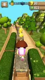 Little Dora Run Dora Games - play dora game free Screen Shot 4
