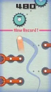 Finger Moving - Arcade Monster Game Screen Shot 1
