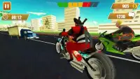 Deadly Bike Ride: 3D Contest of Champions Screen Shot 10