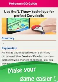 Guide for Pokemon Go Screen Shot 5