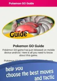 Guide for Pokemon Go Screen Shot 4