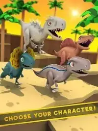 Jurassic Dinosaur: Real Kingdom Race Free Screen Shot 11
