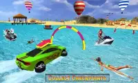 Water Surfer Car Floating Race Screen Shot 4