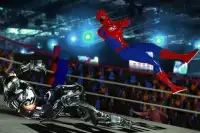Robots Battle VS Superheroes Fighting Games Screen Shot 0