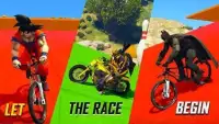 Superheroes Fast BMX Racing Challenges Screen Shot 1