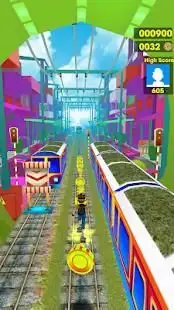 Super Surf Subway Train Rush Runner Screen Shot 6