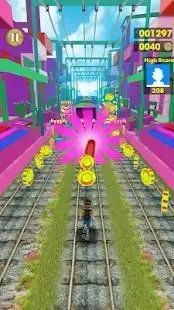 Super Surf Subway Train Rush Runner Screen Shot 4