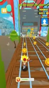 Train Subway Surf Rush Fun Screen Shot 1