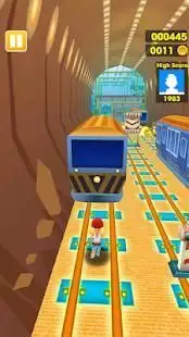 Train Subway Surf Rush Fun Screen Shot 0