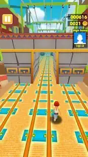 Train Subway Surf Rush Fun Screen Shot 2