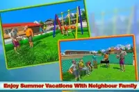 Virtual Happy Family Summer Vacations Neighbor Fun Screen Shot 17