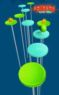 Splashy Water Ball : Endless Jumping Game Screen Shot 0