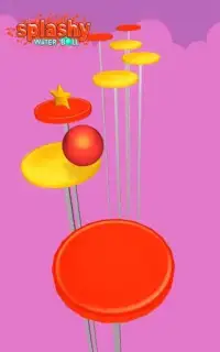 Splashy Water Ball : Endless Jumping Game Screen Shot 2
