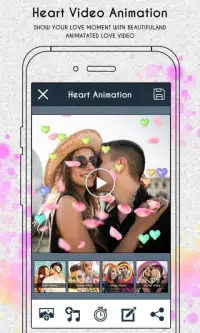 Love Photo Effect Video Maker - Photo Animation Screen Shot 0
