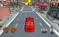 City Pizza Delivery Car Drive Screen Shot 1
