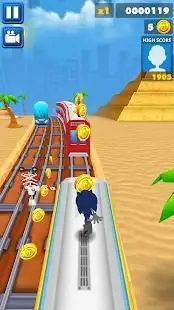 Sonic Subway Run Screen Shot 9