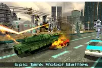 US Army Tank Transform Robot - Robot Transforming Screen Shot 4
