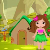 Cute Wild Girl Rescue Kavi Game-361